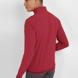 Allen Solly Red Regular Fit Jacket image 2