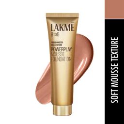 Lakme 9To5 Powerplay Mousse Foundation Rose Honey - 25 gm-picture-26