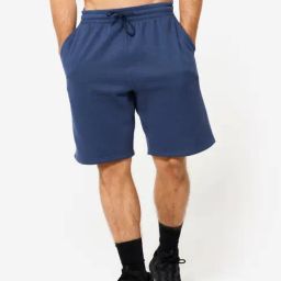 DOMYOS By Decathlon Men Navy Blue Regular Fit Shorts-image-85