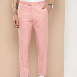 encore by INVICTUS Men Slim Fit Trousers-image-25