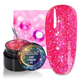 ROSALIND UV LED Shiny Rainbow Gel Nail Polish 5 ml - A522-image-62