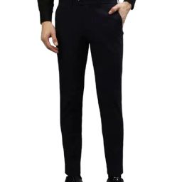 Lindbergh Blue Slim Fit Trousers-image-80