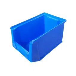 Tfab 215x130x110 mm Plastic Blue Storage Bin, FPO 25-25