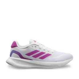 Adidas Women's RUNFALCON 5 W White Running Shoes-36