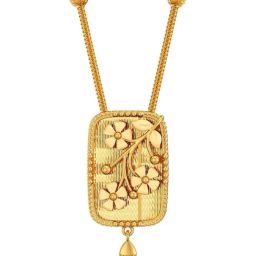 Joyalukkas The Blooming Flower 22k Yellow Gold Necklace for Women-picture-14