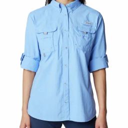 Columbia Blue Relaxed Fit Shirt-image-64