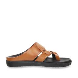 Metro Men's Tan Toe Ring Sandals-picture-13