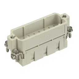 Harting Heavy Duty Connector Inserts / Modules HEAVY DUTY INSERT, PLUG, 16POS, 4MM2, 09200163001-41