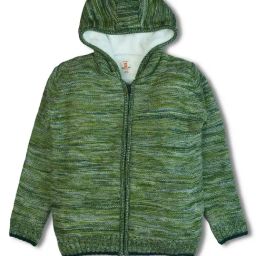 Bodycare Boys Green Cotton Self Sweater-image-21