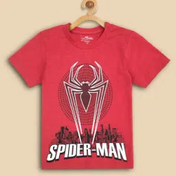 Kidsville Red Printed T-Shirt-image-40
