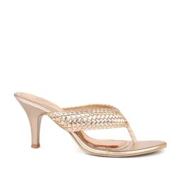 Inc.5 Women's Rose Gold Thong Stilettos-image-61