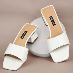 Nine West Women PU Block Heel Sandals-image-84