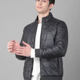 Crimsoune Club Black Regular Fit Leather Jacket-picture-39
