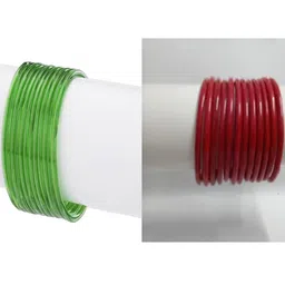 1ST TIME Set Of 24 Green Alloy Bangles-picture-47
