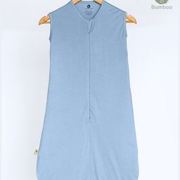 Cocoon Care Unisex Bamboo sleeping bag / wearable blanket / Sleep sack with foot opening Blue-image-35