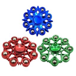 AKN TOYS Fidget Spinner Toy High Speed Smooth Finger Spin Sensory Fidget Stress Relief Long Time Rotational Spinner for Kids 8 Sided Titanic Spinner (color and design may vary )-18