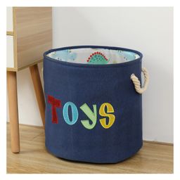 House of Quirk Round Laundry Basket, Cute Cartoon Kids Nursery Hamper,Boys Toy Storage Organizer,Childern Cloth Storage Basket,Baby Laundry Hamper,Nursery Bin Box Room Decoration (Toys)-image-39