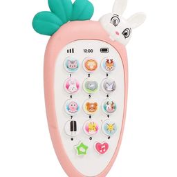 SUPER TOY Musical Mobile Phone Toy for Kids with Animal Sound, 20 Songs & Chat Button-28