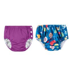 Chinmay Kids Reusable Swim Diaper Pants Pack of 2 - Multicolor-picture-10