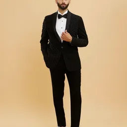 Twamev Men Self Design Five Piece Suits-image-48