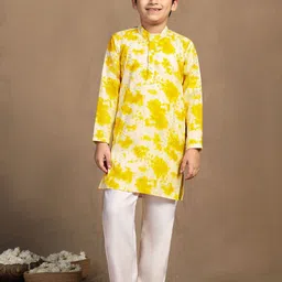 FASHION DREAM Boys Printed Regular Kurta with Pyjamas-29