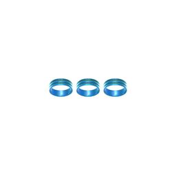Dynamic Retail Global Set of 3 Rings for Men & Women, Blue-Blue Alloy Ring ()-29