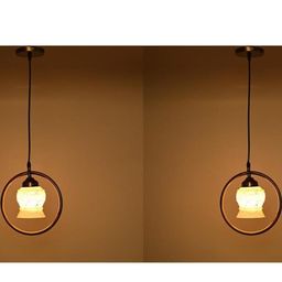 SOMIL Printed Glass Cylinder Ceiling Lamps-image-76