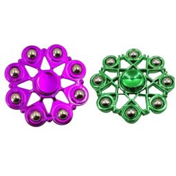 AKN TOYS Fidget Spinner Toy High Speed Smooth Finger Spin Sensory Fidget Stress Relief Long Time Rotational Spinner for Kids 8 Sided Titanic Spinner (color and design may vary ) image 5