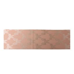 Home Gold-Toned & Peach-Coloured Woven Design Table Runner image 3