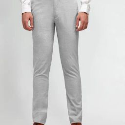 Arrow Grey Slim Fit Trousers-image-19