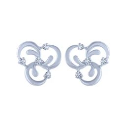 P.C. Chandra Jewellers 14 kt Gold & Diamond Earrings-picture-6