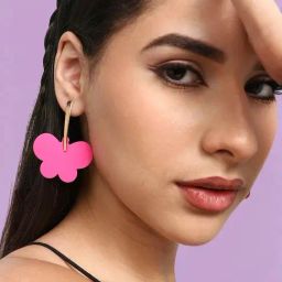 Sohi Gold Plated Casual Designer Drop Earrings-18