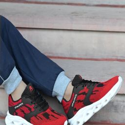 OFF LIMITS Men's Red Running Shoes image 5