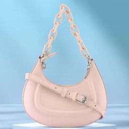 Fastrack Pink Solid Medium Sling Handbag-picture-32