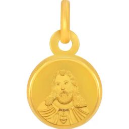 Bhima Jewels 22k (916) Yellow Gold Pendant for Unisex-picture-3