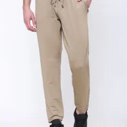 Dida Beige Polyster Regular Fit Solid Trackpant-image-72
