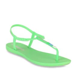 Ipanema Women's Class Pop III Fem Neon Green T-Strap Sandals-image-24