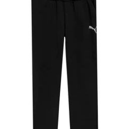 Puma Kids CR Teams Black Logo Trackpants-image-61
