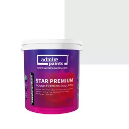 ADMIRE PAINTS STAR PREMIUM Exterior Acrylic Emulsion 20 L Capacity White Sugar-1
