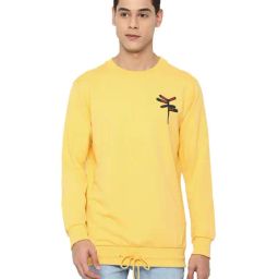 Forever 21 Yellow Regular Fit Sweatshirt-image-27