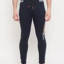 Duke Navy Relaxed Fit Trackpants-picture-24
