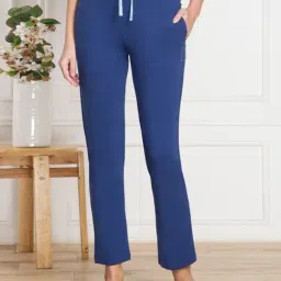 Van Heusen Blue Cotton Track Pants-image-88