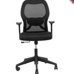 Adiko Systems Black Ergonomic Work From Home Chair-54