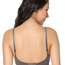 IN CARE Grey & Rust Non-Wired Full Coverage Push-Up Bra - Pack of 2 image 2