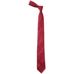 Louis Philippe Maroon Printed Tie-image-53