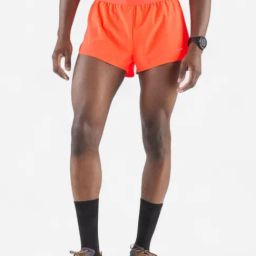 KIPRUN By Decathlon Men Orange Regular Fit Shorts-image-98