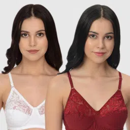 Mod & Shy Multi Lace Print Bra Set image 1