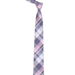 Van Heusen Multicolor Checks Formal Tie-picture-41