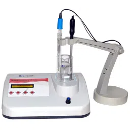 Bionexis pH Meter with Inbuilt Magnetic Stirrer pH Range 0 to 14, BNPHS001-5