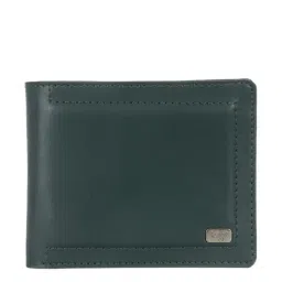 Baggit Beau Triox Green PU Solid Bi-Fold Wallet-picture-37